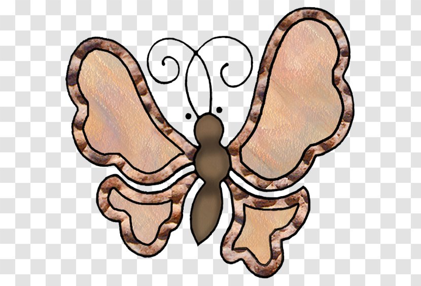 Cartoon Butterfly Moths And Butterflies Insect Wing - Pest Animal Figure Transparent PNG