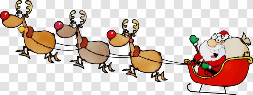 Santa Claus Cartoon - Rooster Chicken Transparent PNG