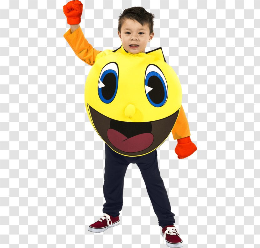 Pac-Man And The Ghostly Adventures Ms. Costume Child - Video Games - Pac Man Transparent PNG