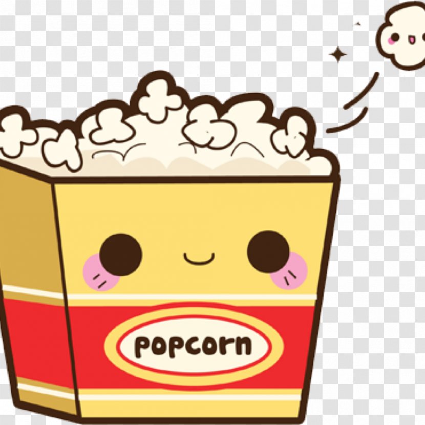 Popcorn Drawing Kavaii Ice Cream Cones Clip Art - Tree Transparent PNG