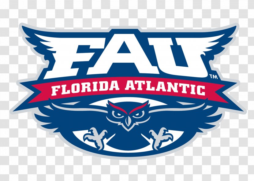 Florida Atlantic Owls Football Baseball University Of Palm Beach College Business - Area - Universal Logo Transparent PNG