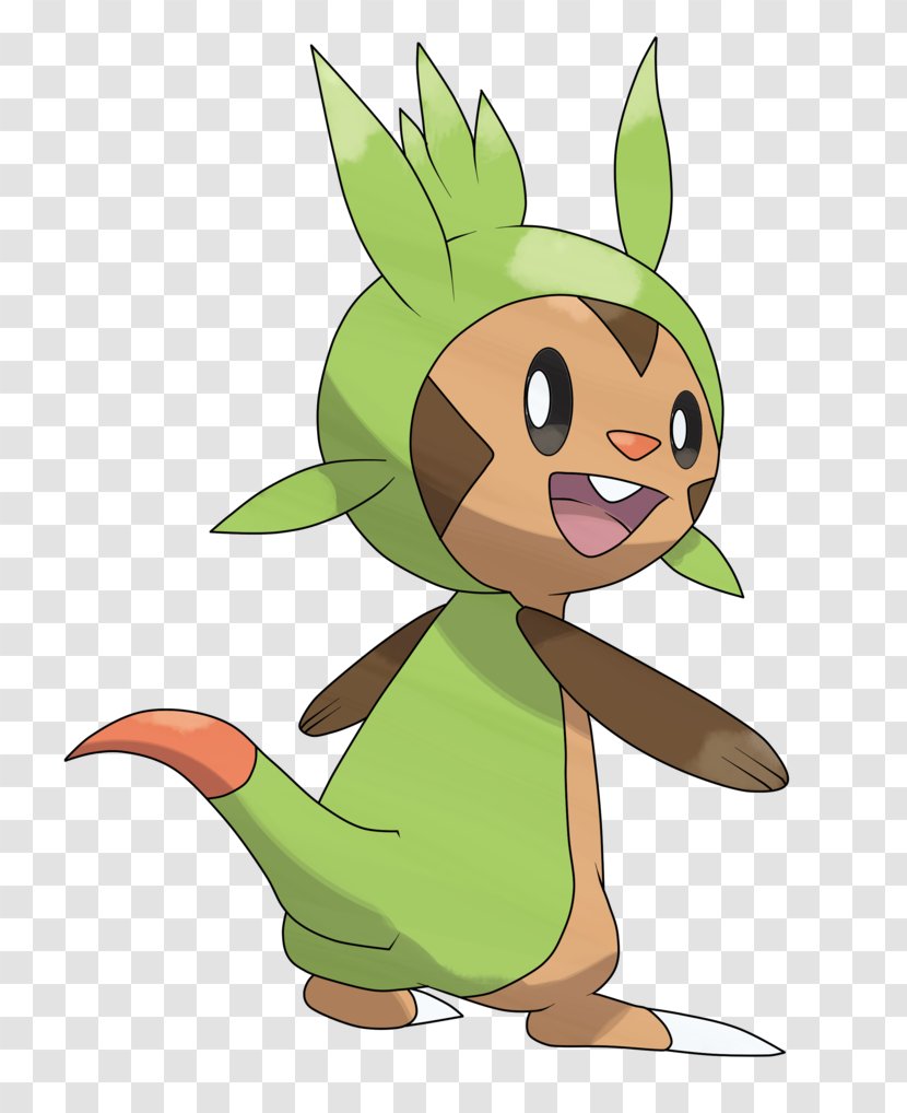 Pokémon X And Y Chespin - Tree - Flowering Plant Transparent PNG