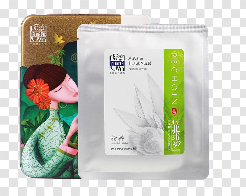 Facial Cosmetics Cosmetology - Face - 100 Birds Gazelle Herbal Whitening Mask Transparent PNG