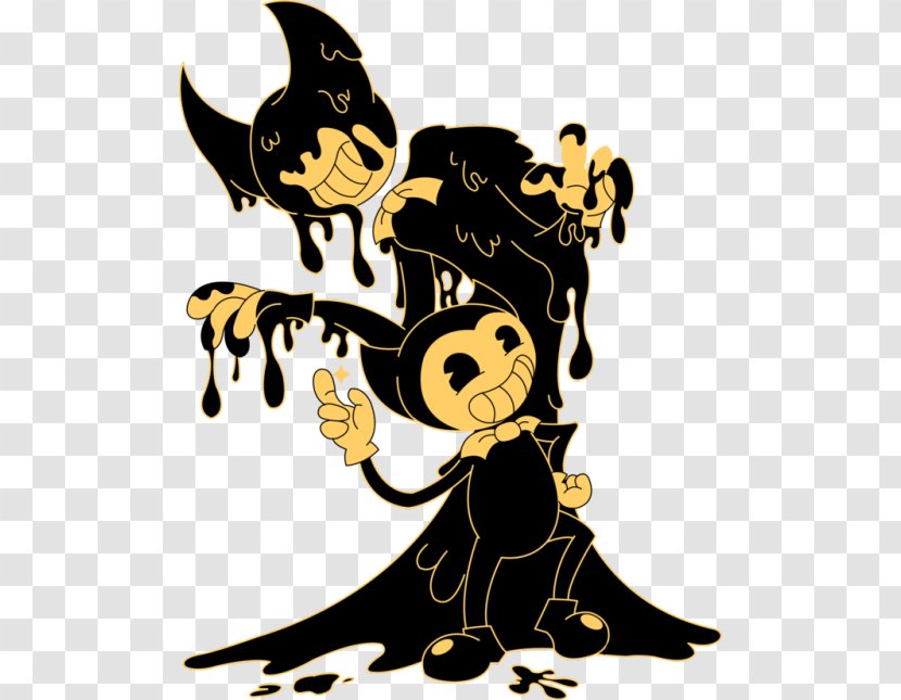 Bendy And The Ink Machine Drawing Lead - Game - Decisive Battle Double Eleven Transparent PNG