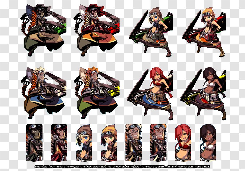 Etrian Odyssey III: The Drowned City Shoe Arbalist Transparent PNG