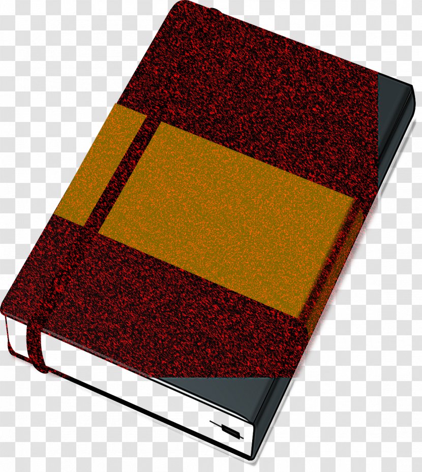 Red Technology Rectangle Notebook Pattern - Ring Binder Transparent PNG