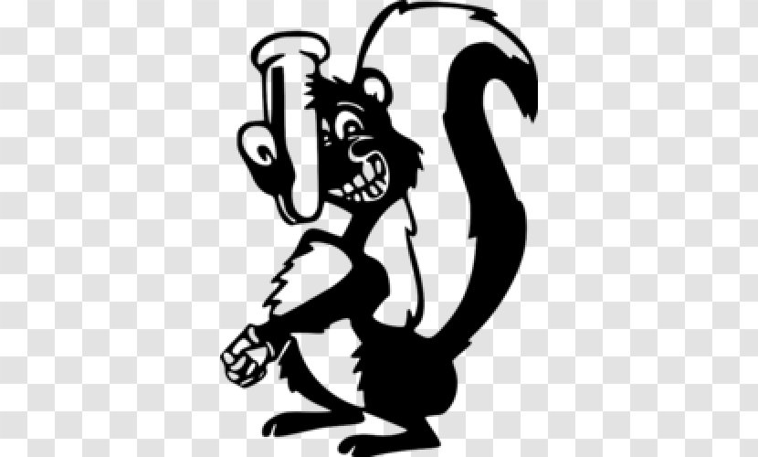 Skunk Drawing Clip Art - Line Transparent PNG