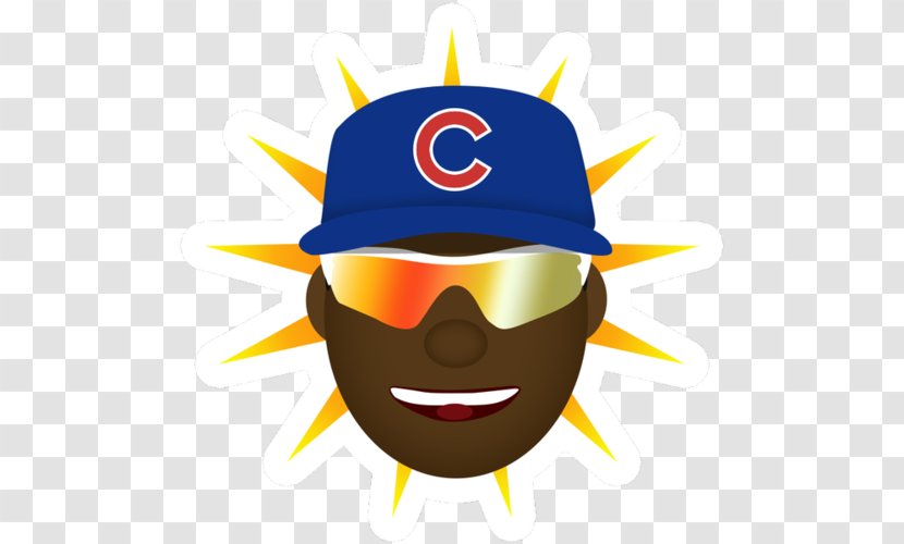 Chicago Cubs Wrigley Field Boston Red Sox Emoji Baseball Player - Mlb - Headgear Transparent PNG