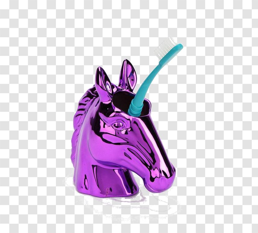 Toothbrush Unicorn Toothpaste Tooth Brushing Bathroom Transparent PNG