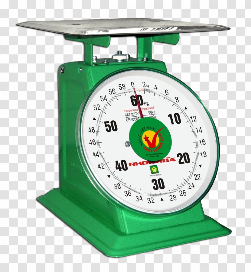 Nhơn Hòa Cân Hoà Spring Clock Measurement - Distribution - Weighing Scale Transparent PNG