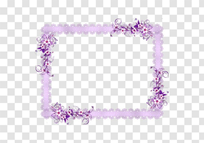 Picture Frames Violet Purple Lilac Lavender - Orchids Transparent PNG