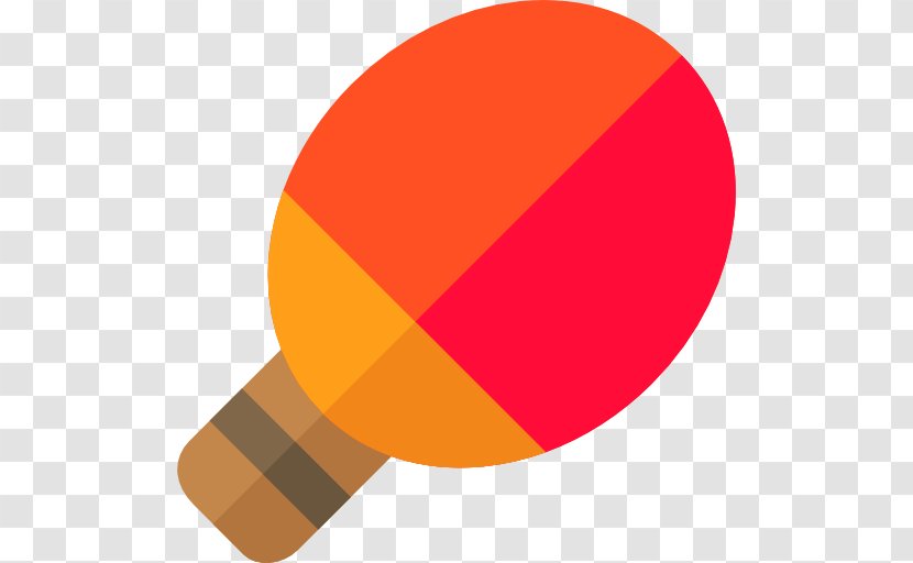 Circle Angle Yellow - Orange - Ping Pong Transparent PNG