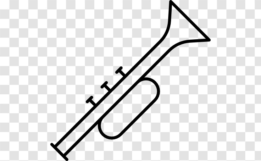 Musical Instruments Wind Instrument Theatre Trumpet - Silhouette Transparent PNG