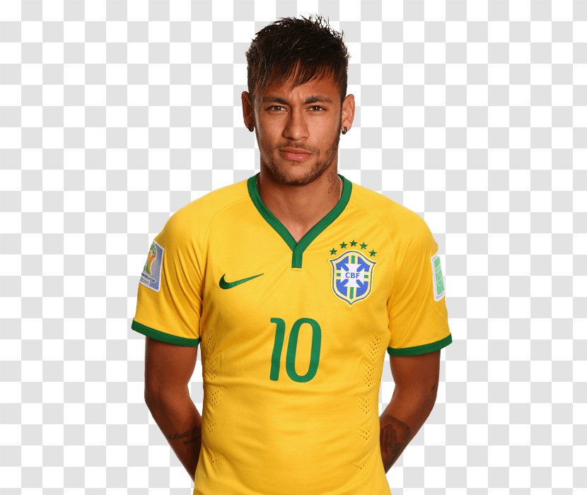 Neymar 2014 FIFA World Cup Brazil National Football Team Player - Uniform - Ronaldo Transparent PNG