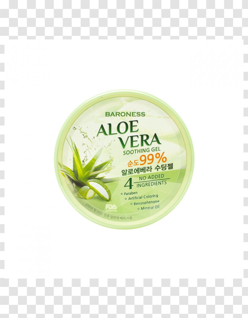 Aloe Vera Cream Gel Product 0 - Aloes - Soothing Transparent PNG