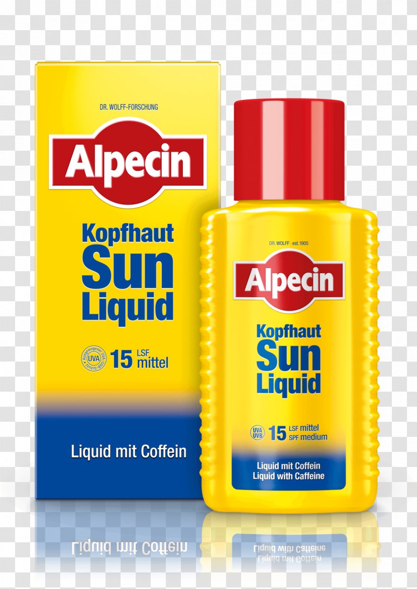 Sunscreen Dr. Wolff Group Scalp Factor De Protección Solar Hair Loss - Alpecin Caffeine Shampoo C1 Transparent PNG
