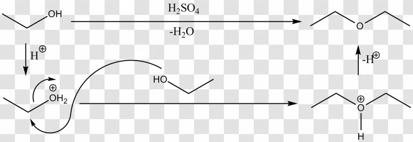 Williamson Ether Synthesis Dehydration Reaction Alcohol Химические свойства спиртов - Hydroxy Group Transparent PNG