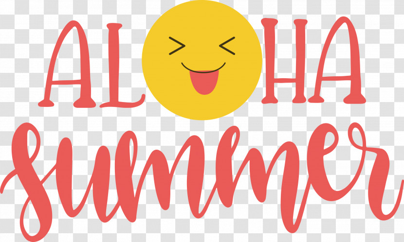 Aloha Summer Emoji Summer Transparent PNG