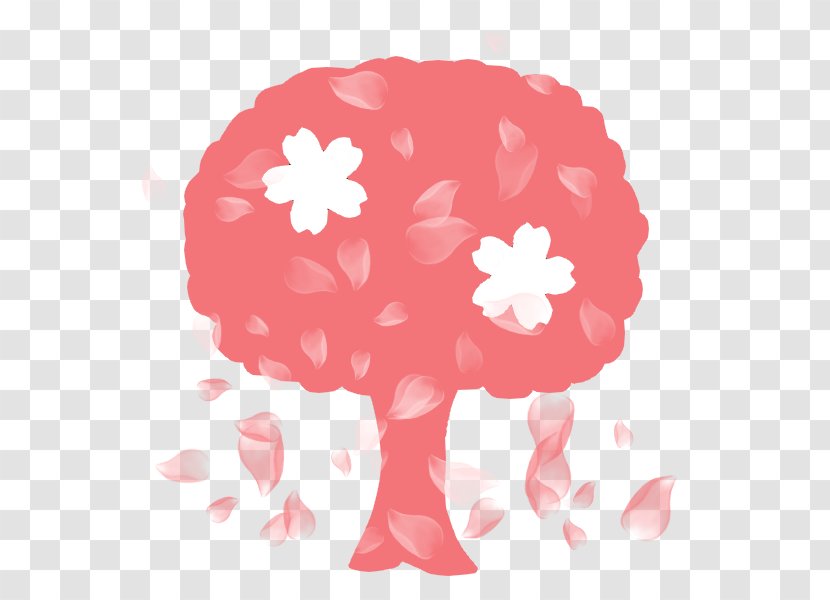 Illustration Silhouette Cherry Blossom Graphics Design - Photography - Plant Transparent PNG