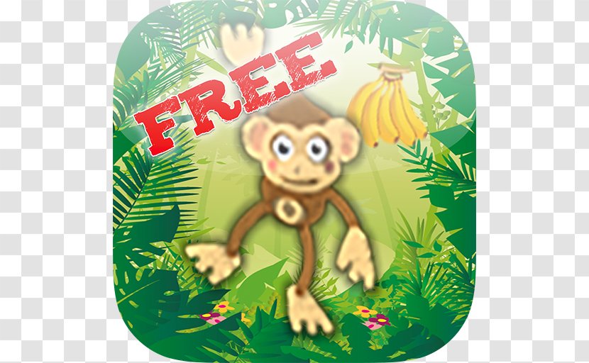 SeeSaw Monkey FREE The Tap Jump Game Pukkimon Slicing Balls - Vertebrate Transparent PNG