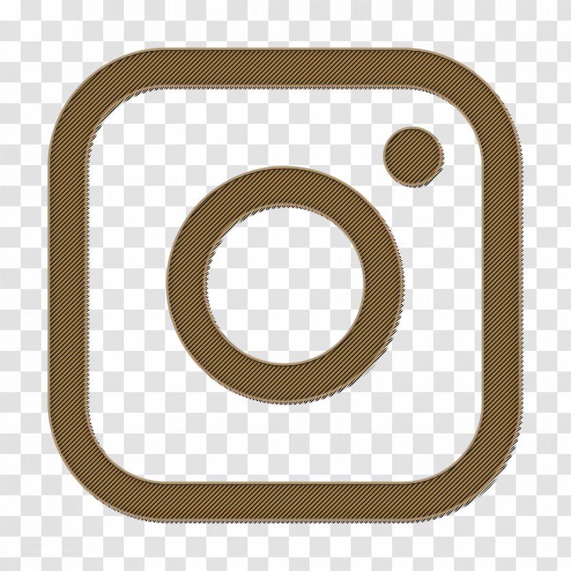 Camera Icon Instagram Logo - Symbol - Number Brass Transparent PNG