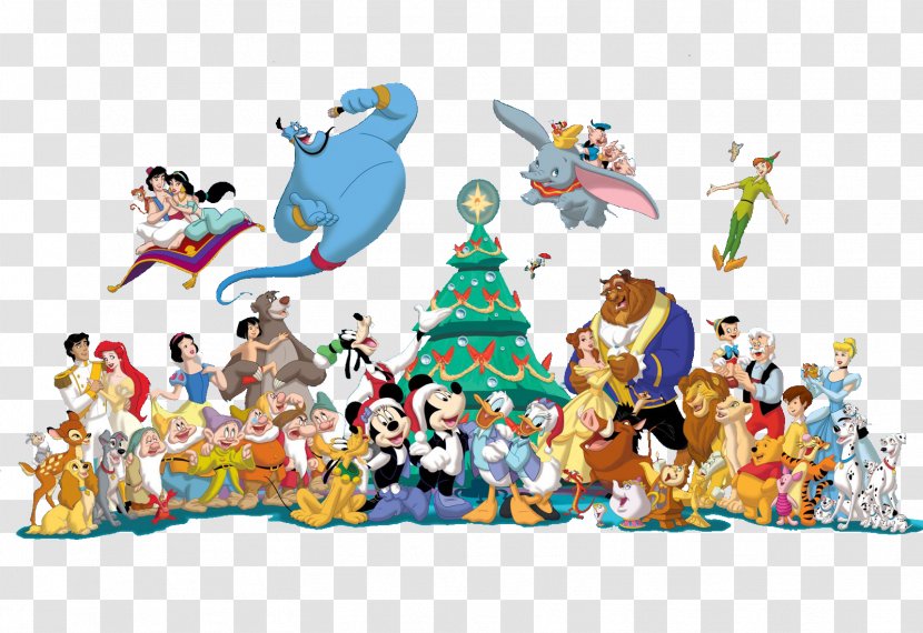 Mickey Mouse Goofy Minnie Art Fun Clip - S Once Upon A Christmas - Cliparts Disney Transparent PNG