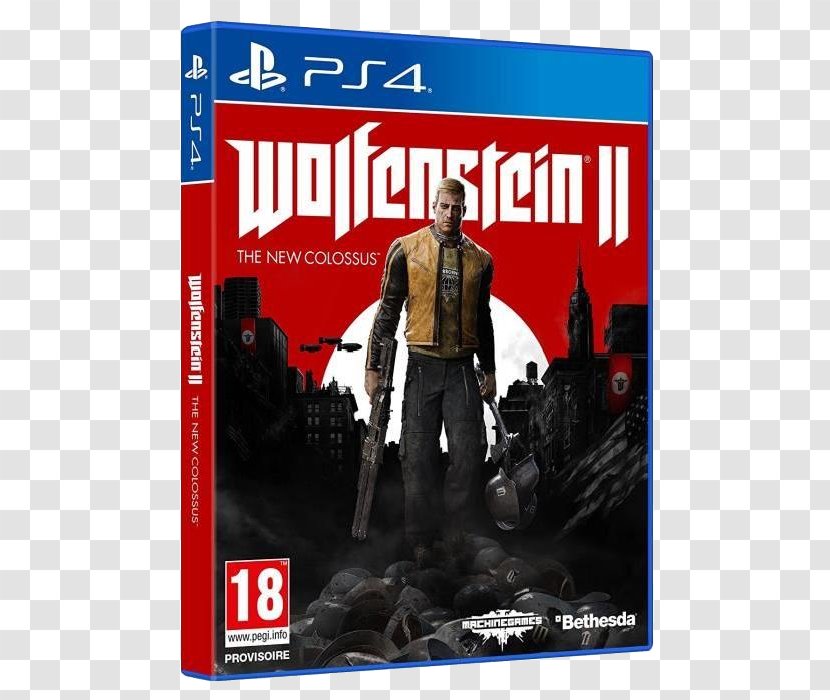 Wolfenstein II: The New Colossus Wolfenstein: Order PlayStation 4 Call Of Duty: WWII Xbox One Transparent PNG