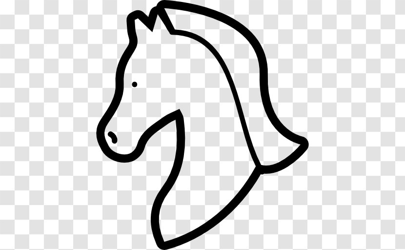 Horse Drawing - Monochrome Photography Transparent PNG