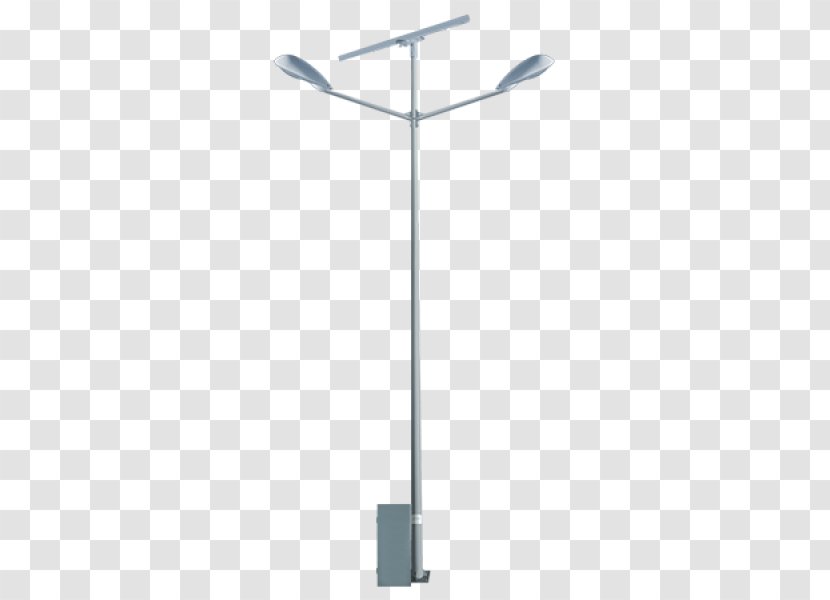 Lighting Light Fixture Solar Street - Lamp - Pole Transparent PNG