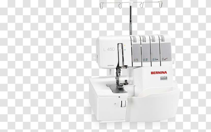 Bernina International Overlock Sewing Quilting Stitch - Machine Needle - Over Edging Transparent PNG