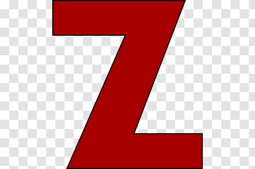 Letter Z Is For Zebra Alphabet Clip Art - Logo - Cliparts Transparent PNG