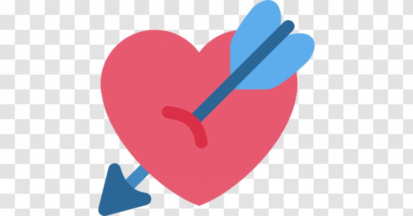 Emoji Heart Arrows Symbol - Silhouette Transparent PNG