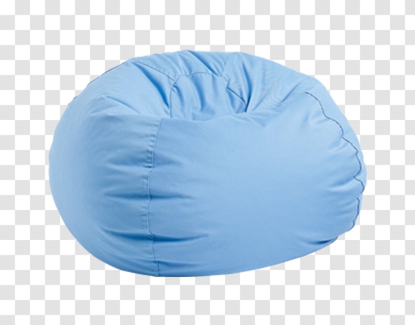 Bean Bag Chairs Blue Light - Chair Transparent PNG
