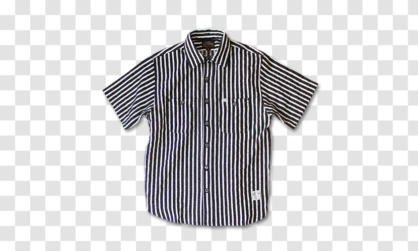 T-shirt Sleeve Collar Button Angle - Shirt Transparent PNG