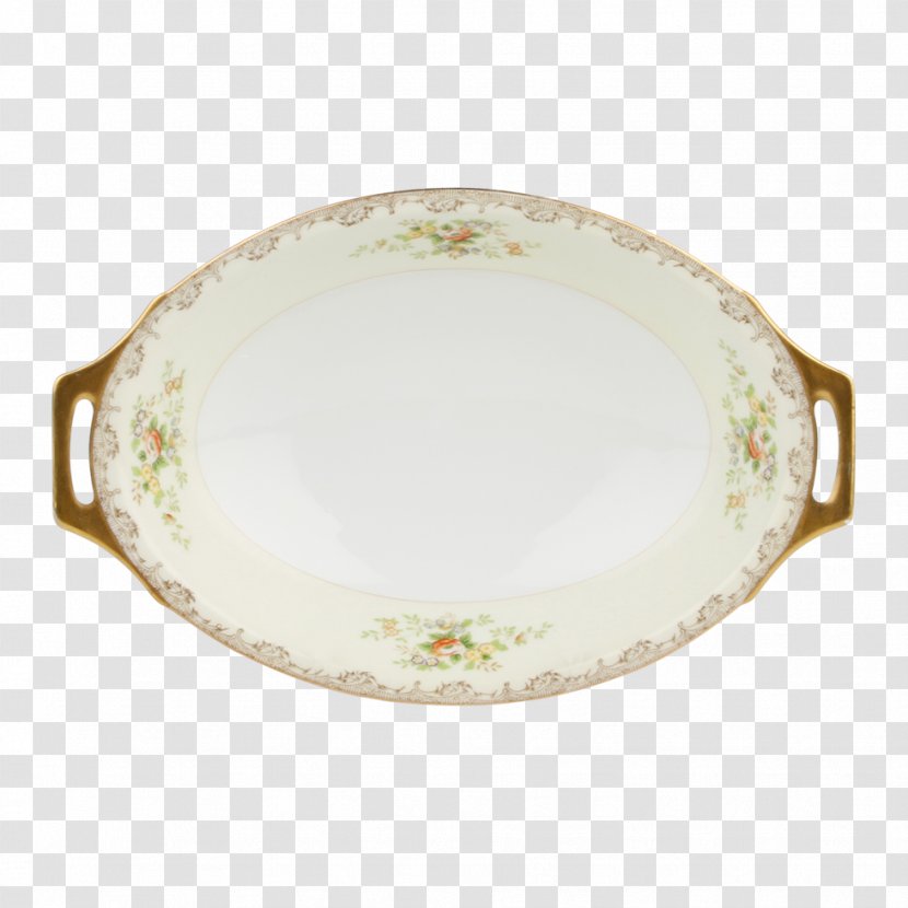 Platter Porcelain Plate Tableware - Serveware Transparent PNG