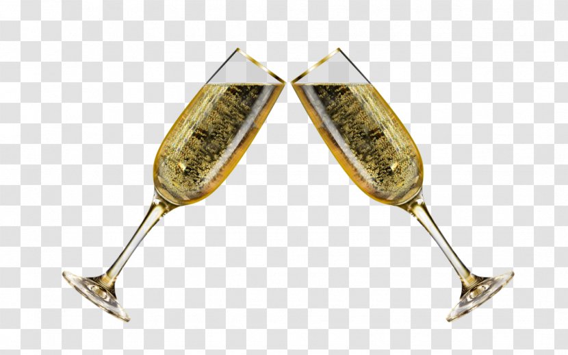 Champagne New Year's Eve Portable Network Graphics Toast - Glass Transparent PNG