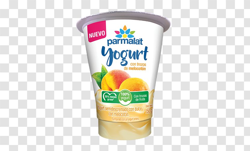 Yoghurt Orange Drink Parmalat Fruit Food - Nutrition - Parfait Transparent PNG