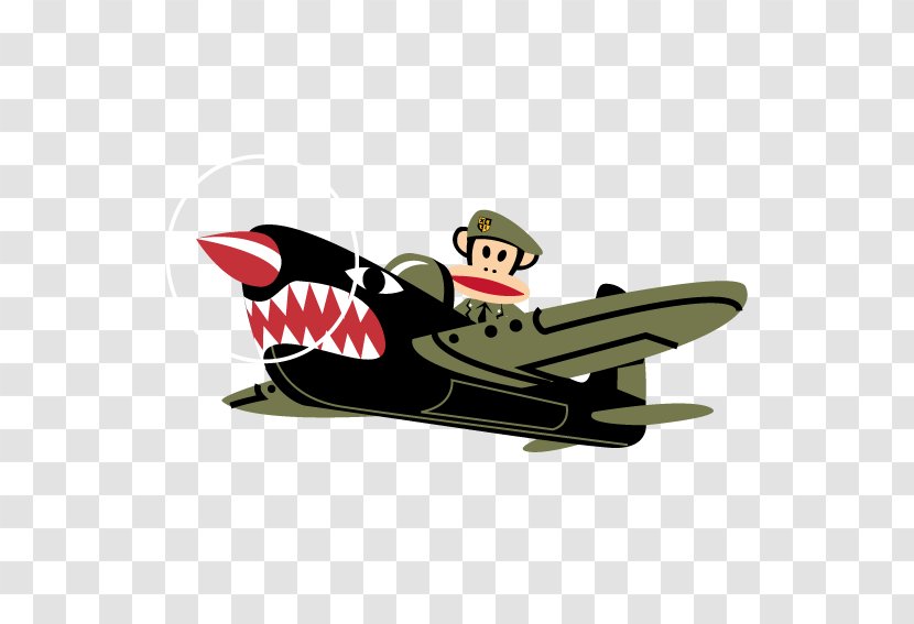 Airplane Ape Monkey - Fly Transparent PNG