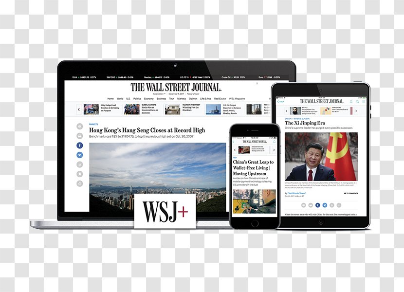 The Wall Street Journal Journalist Daily Newspaper Japan Times - Display Advertising - Multimedia Transparent PNG