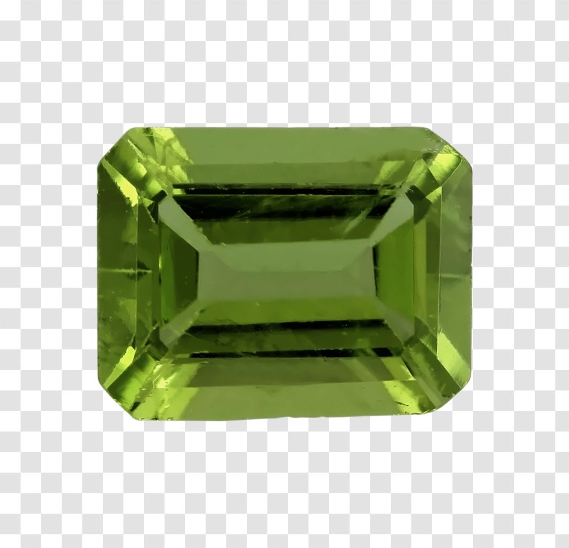 Emerald Green Rectangle - Gemstone - Peridot Transparent PNG