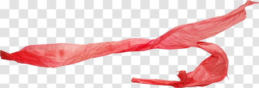 Red Sky Petal - Ribbon Transparent PNG
