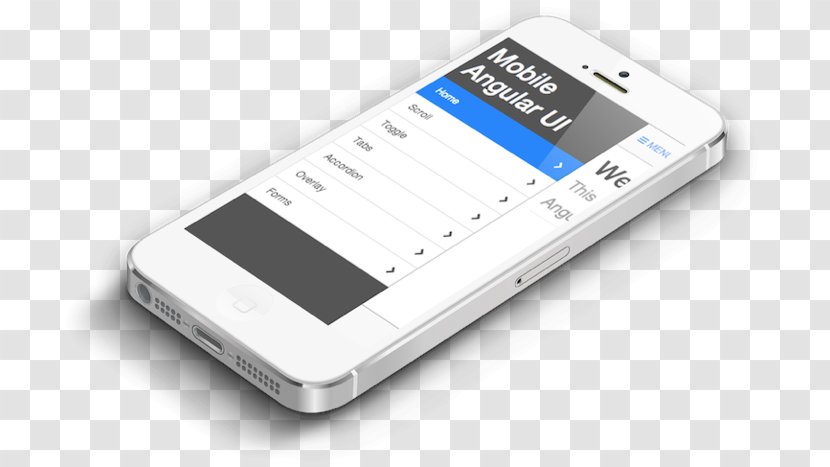 Website Development Responsive Web Design Mobile App AngularJS - Portable Communications Device - Interface Transparent PNG