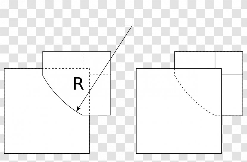 Paper Drawing Angle /m/02csf Point - Symmetry - Corner Room Transparent PNG