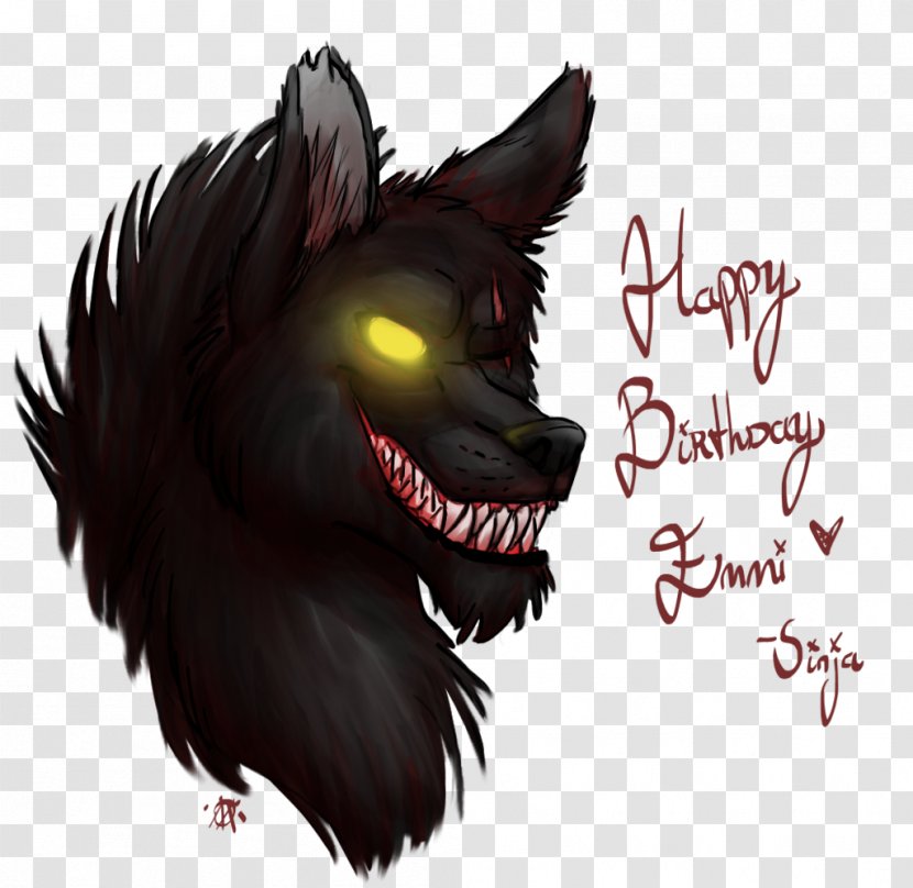 Werewolf Canidae Dog Cartoon - Like Mammal Transparent PNG