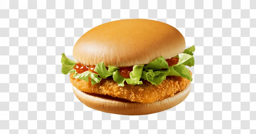 Veggie Burger Hamburger McChicken Chicken Sandwich Cheeseburger - Mcchicken - King Transparent PNG