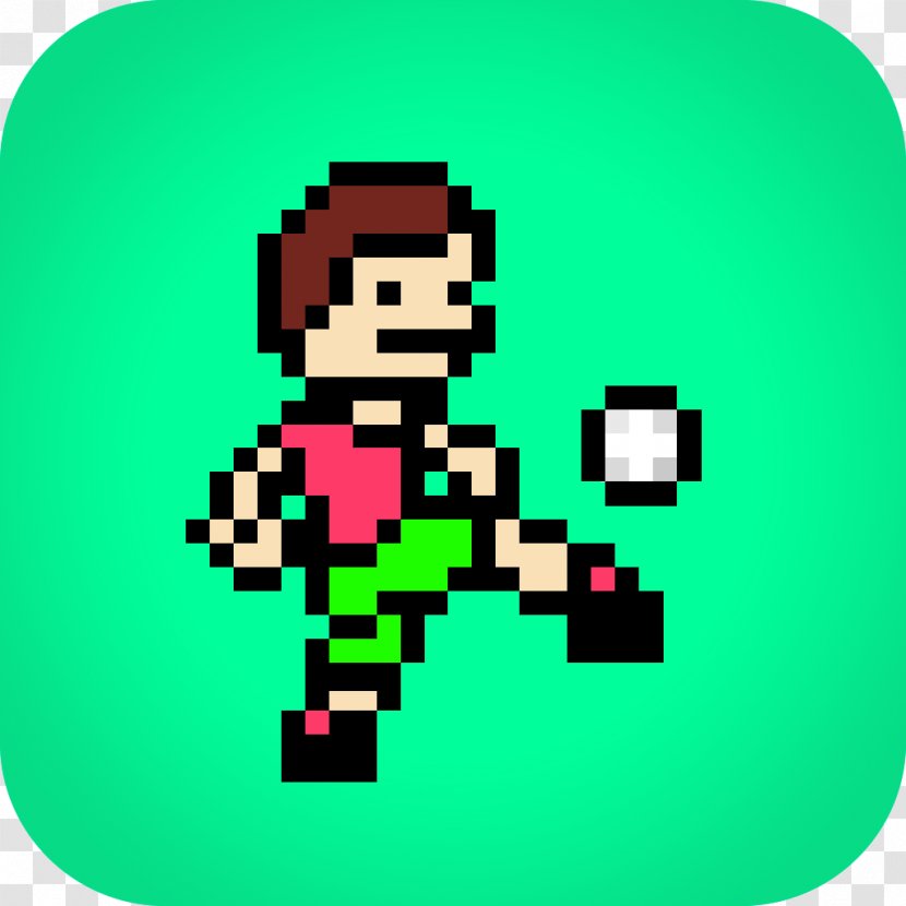 Ball On Time Video Game Football - Juggling Transparent PNG