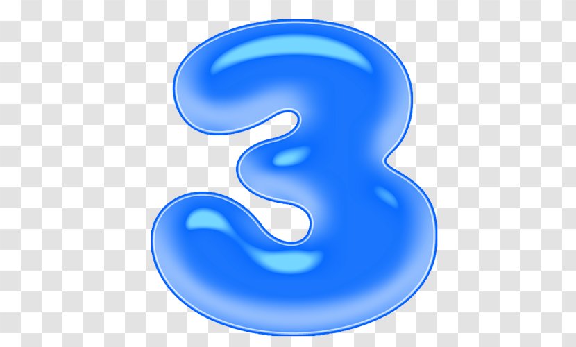 Numerical Digit Number Blue Rakam Color - Greinarmerki Transparent PNG