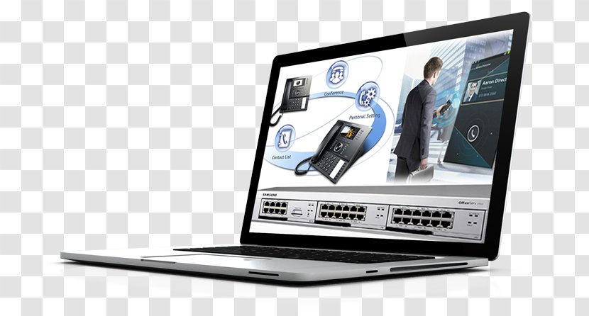 Laptop Telecomdirect Telecommunication Telephone Business - Display Device Transparent PNG
