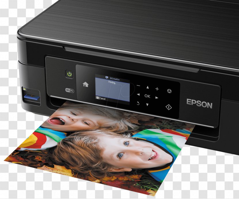 Inkjet Printing Multi-function Printer Epson Expression Home XP-442 - Ink Cartridge Transparent PNG