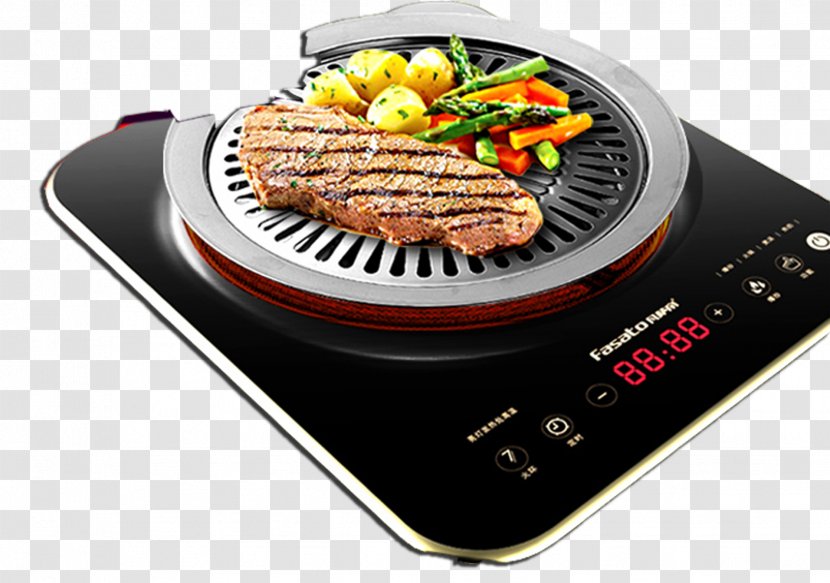 Barbecue Grilling Oven Taobao - Induction Cooking - Cooker Transparent PNG
